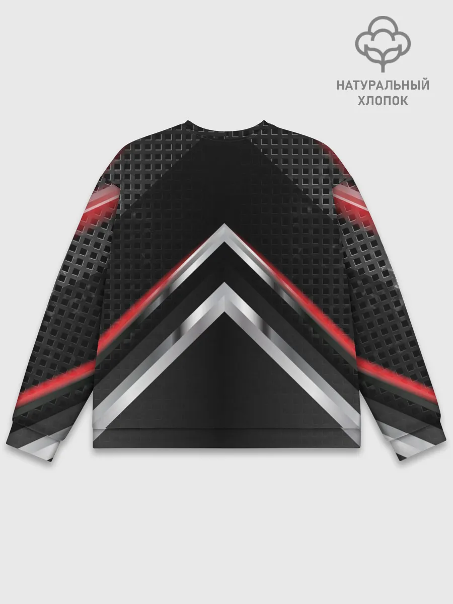 Мужской свитшот базовый / Volvo abstract line