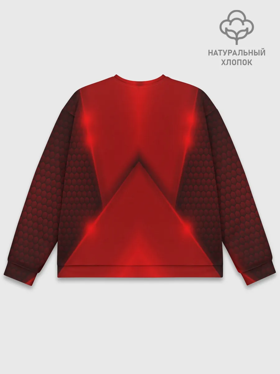 Мужской свитшот базовый / Mazda car sport RED