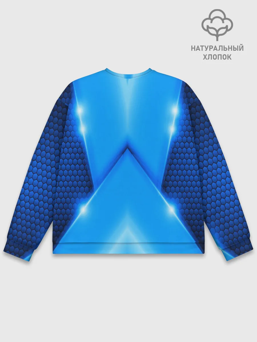 Мужской свитшот базовый / Mercedes car sport SKY