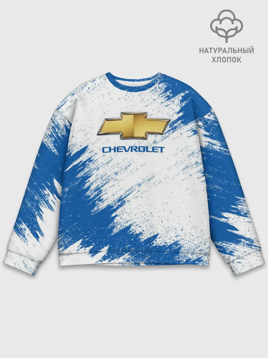 Мужской свитшот базовый / Chevrolet