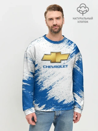 Мужской свитшот базовый / Chevrolet