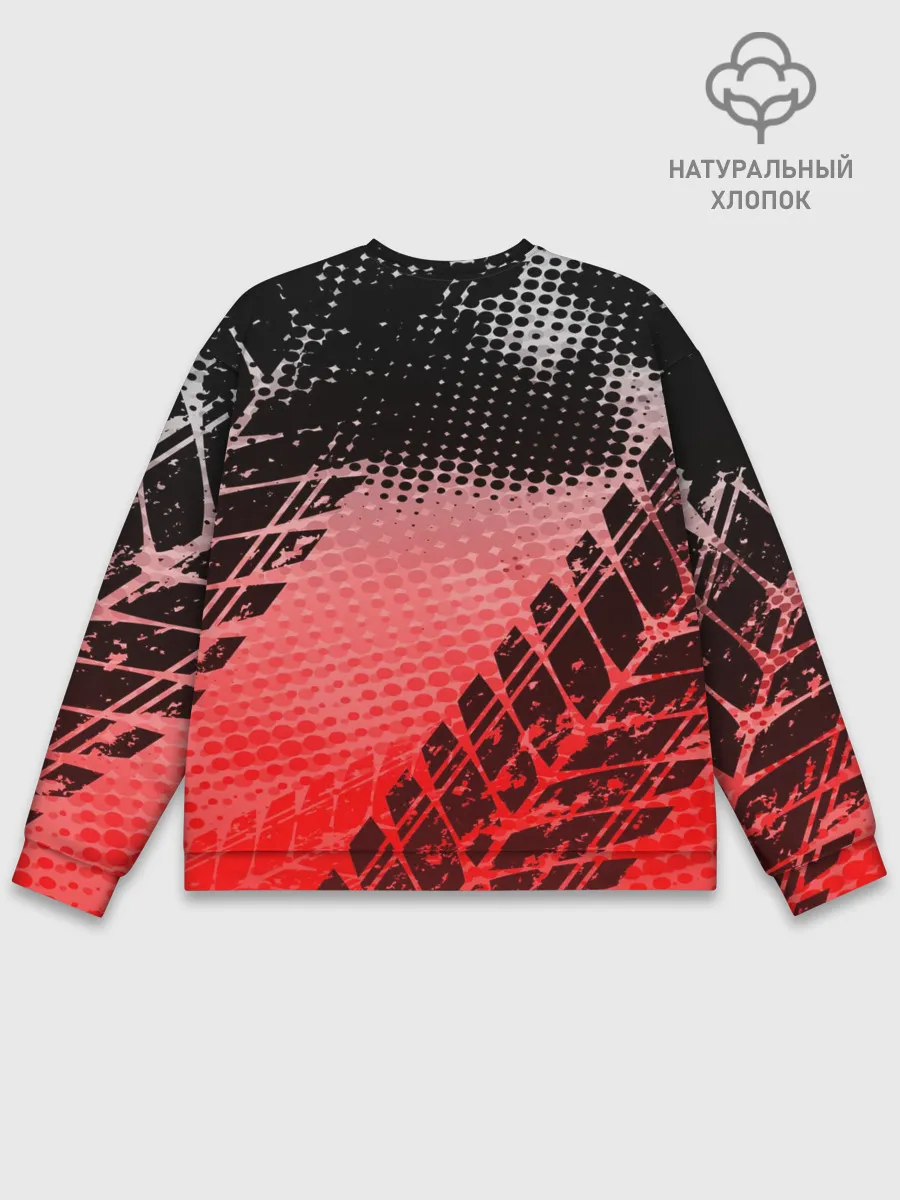 Мужской свитшот базовый / Mitsubishi sport auto motors