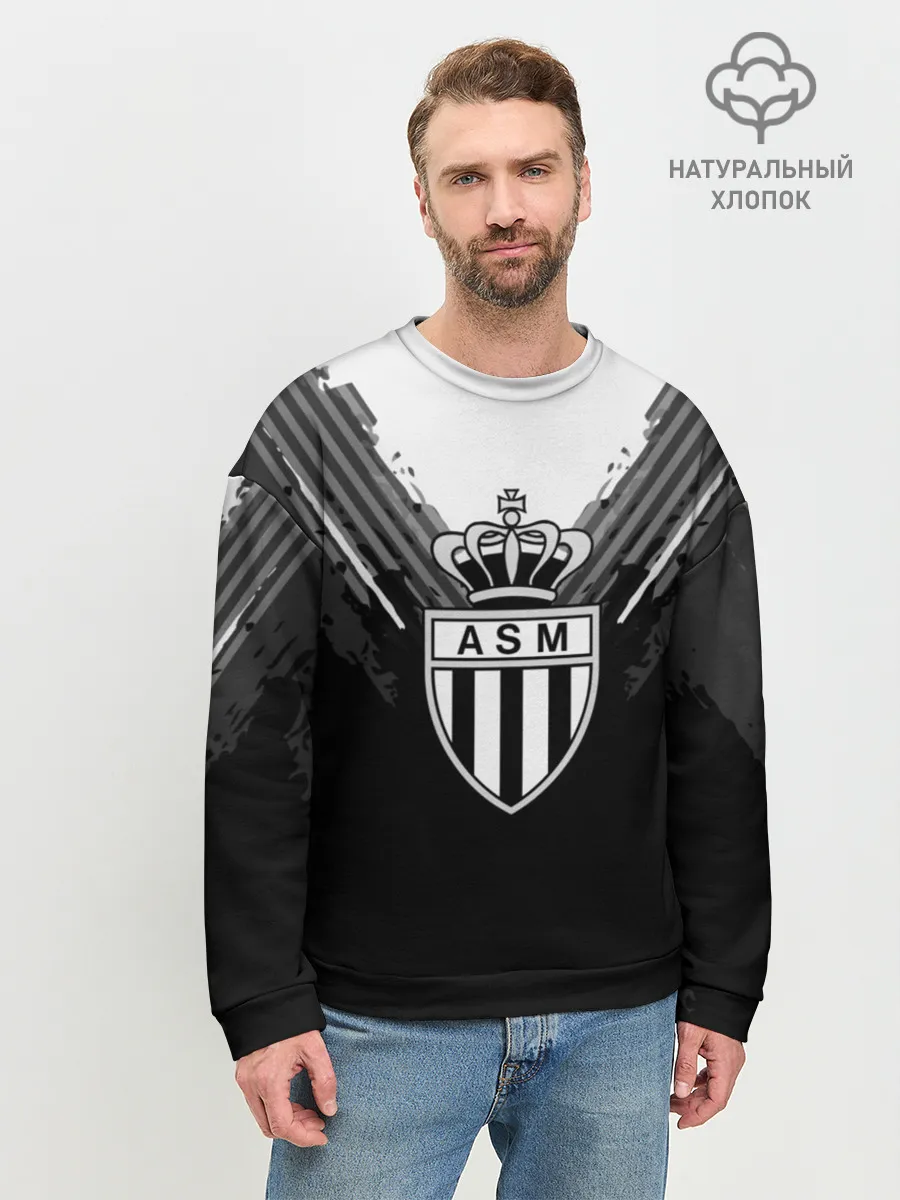 Мужской свитшот базовый / Monaco abstract original