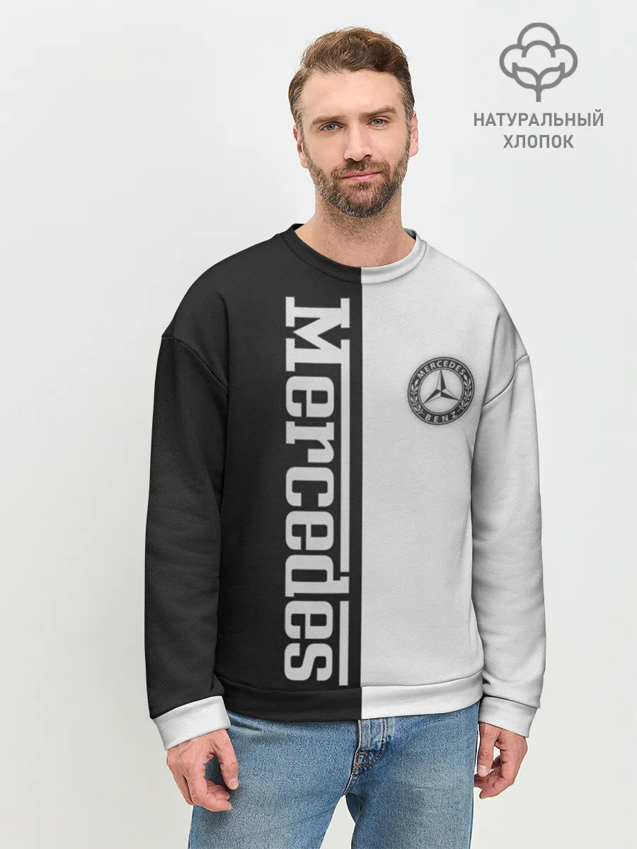 Мужской свитшот базовый / Mercedes W&B