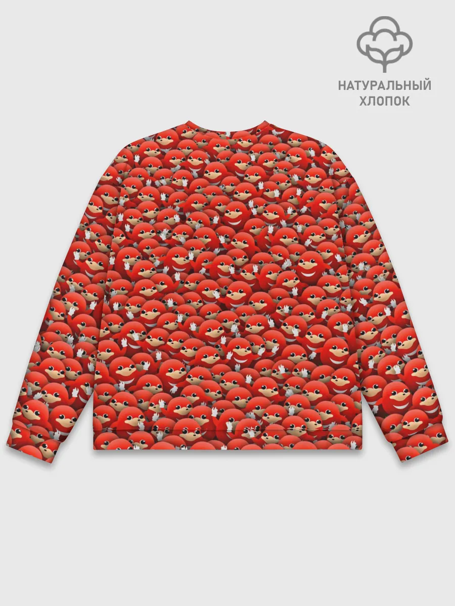 Мужской свитшот базовый / Угандийские Наклзы