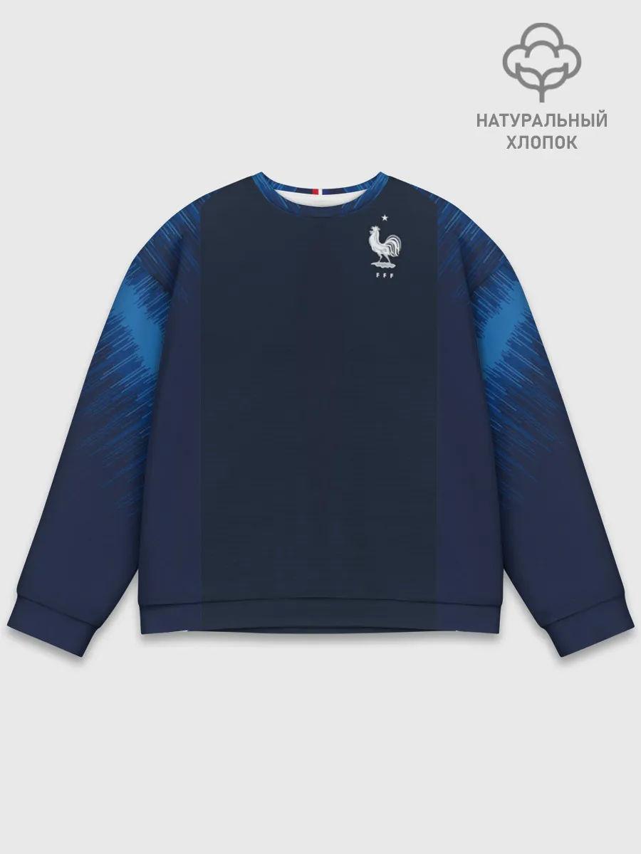 Мужской свитшот базовый / France home WC 2018