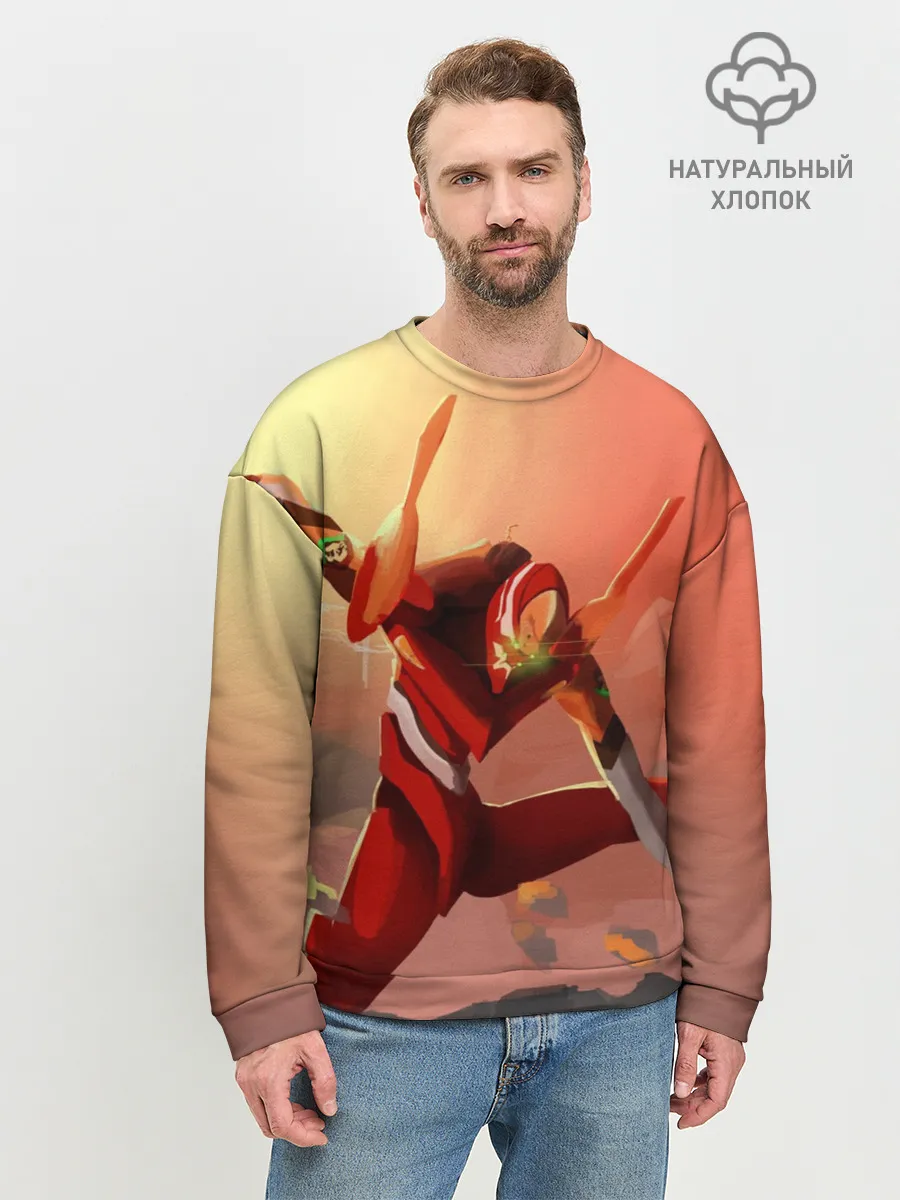 Мужской свитшот базовый / Asuka Langley Soryu