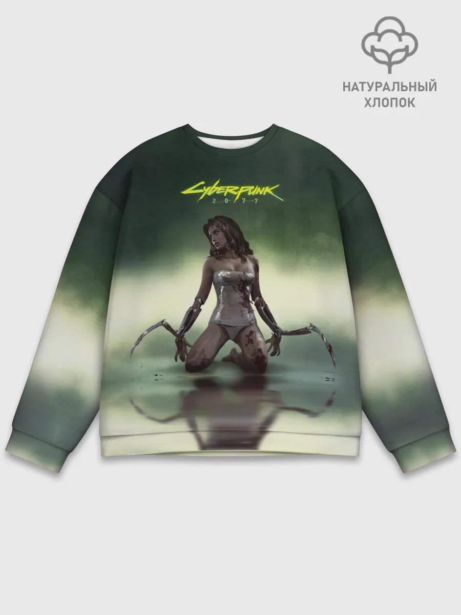 Мужской свитшот базовый / Cyberpunk2077