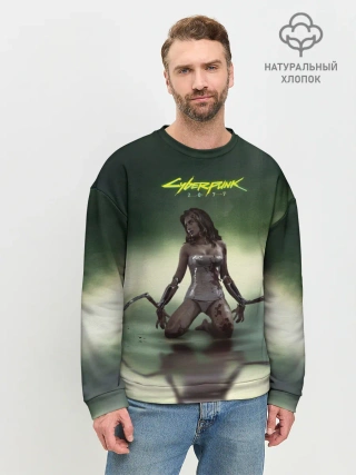 Мужской свитшот базовый / Cyberpunk2077