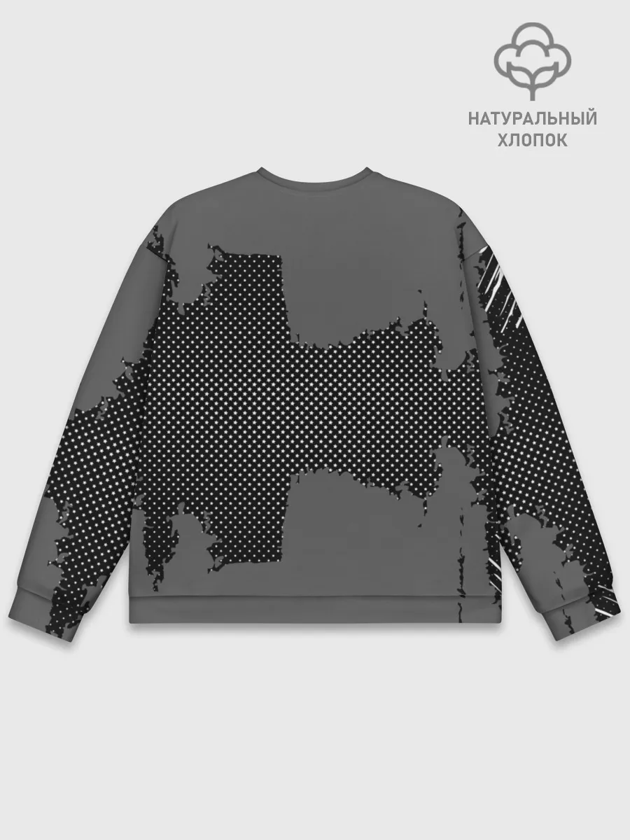 Мужской свитшот базовый / REAL MADRID SPORT GRAY