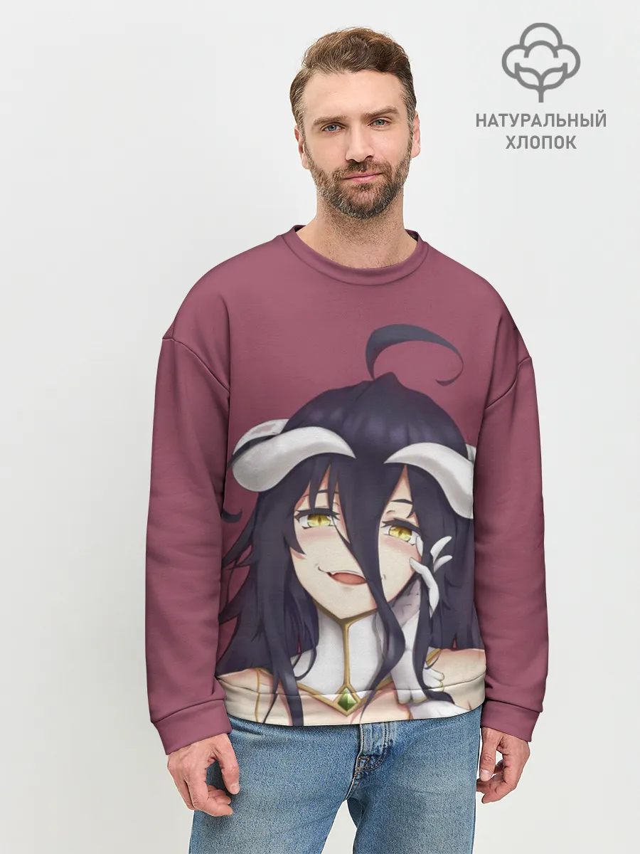 Мужской свитшот базовый / Albedo Overlord