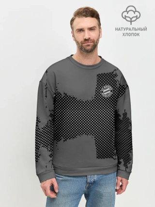 Мужской свитшот базовый / BAYERN MUNCHEN GRAY