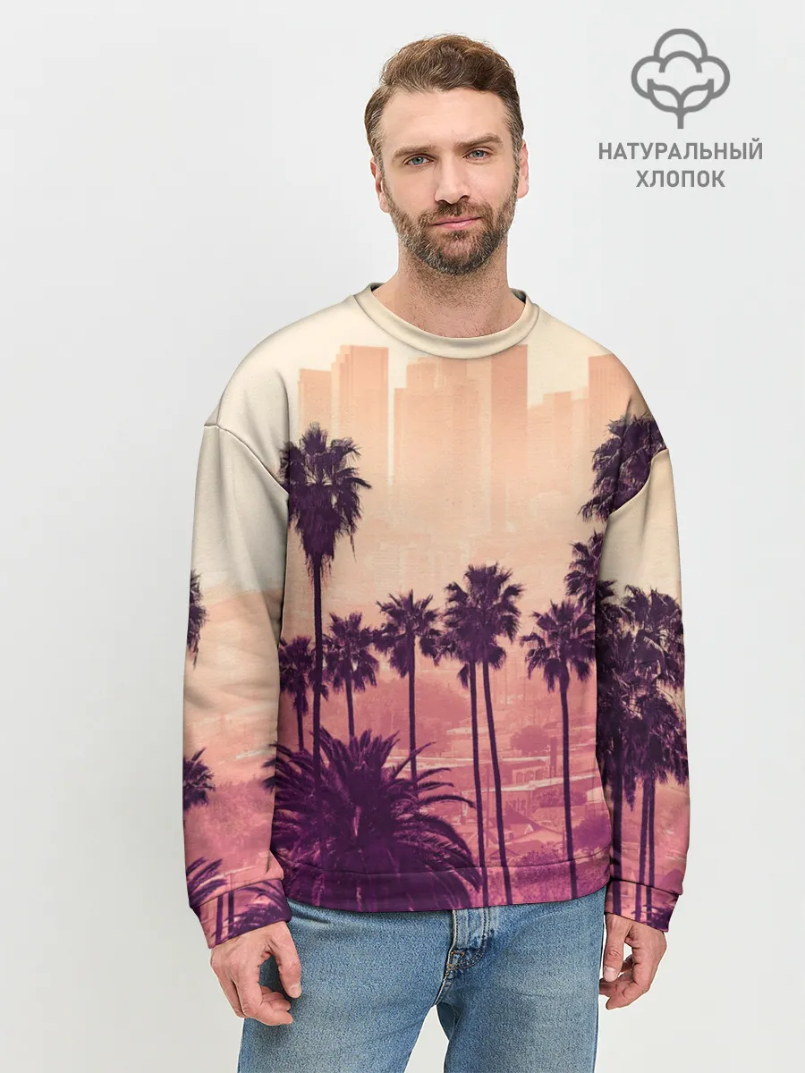 Мужской свитшот базовый / Los Angeles