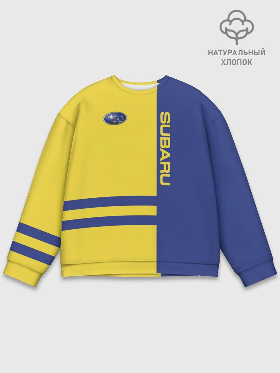 Мужской свитшот базовый / Subaru