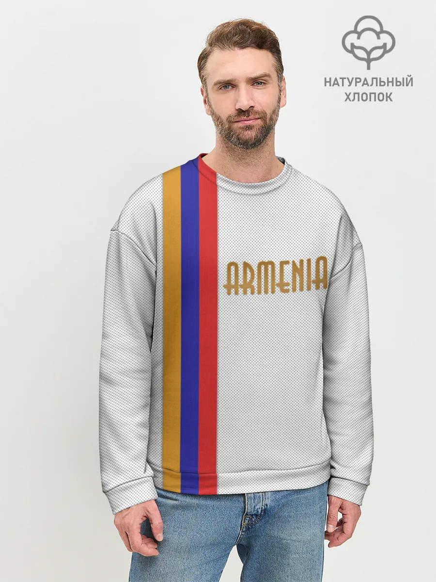 Мужской свитшот базовый / Armenia 2