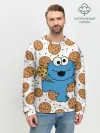 Мужской свитшот базовый / Cookie monster