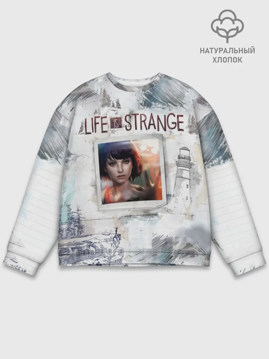 Мужской свитшот базовый / Max. Life is Strange.