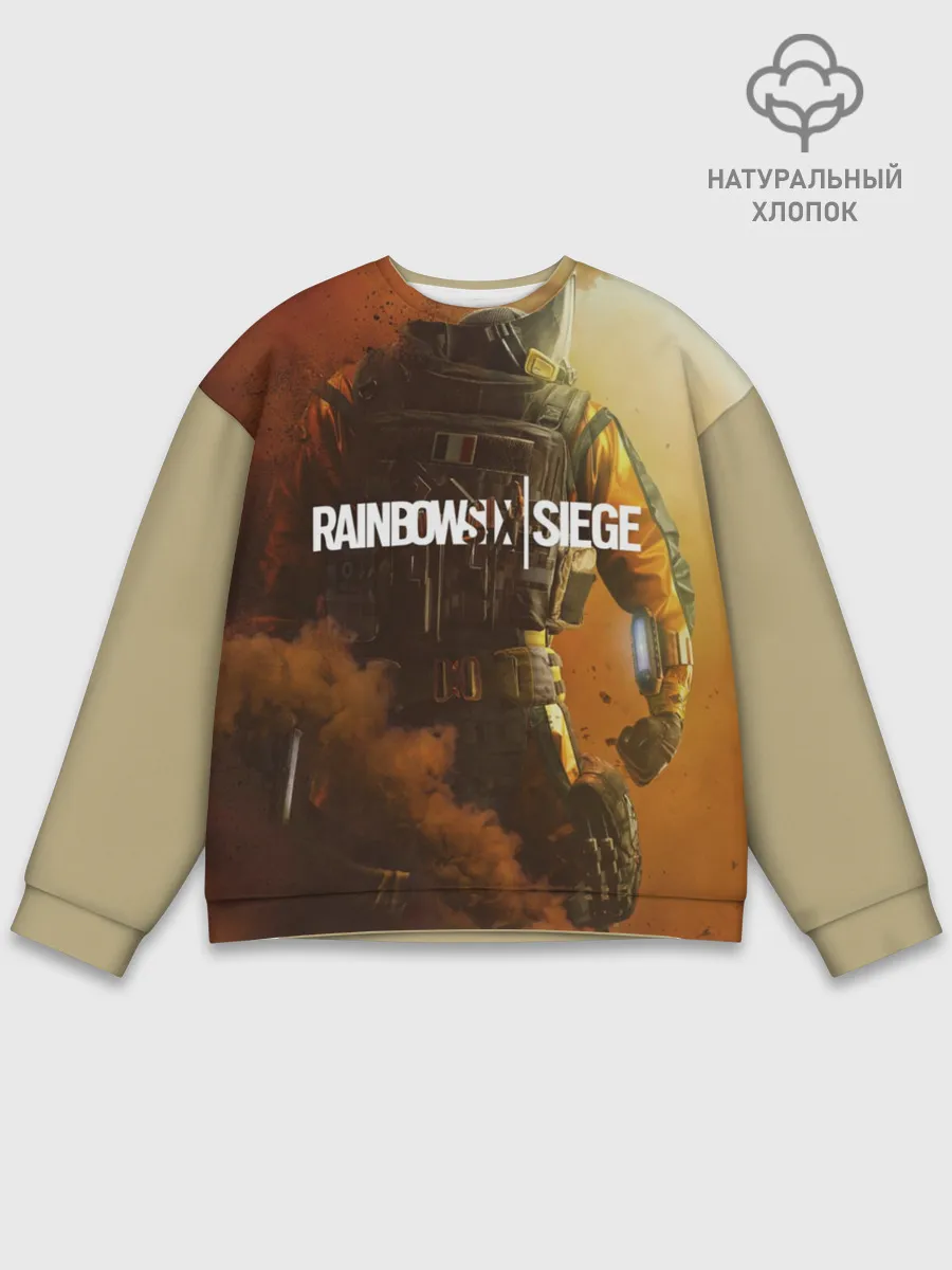 Мужской свитшот базовый / RAINBOW SIX SIEGE OUTBREAK