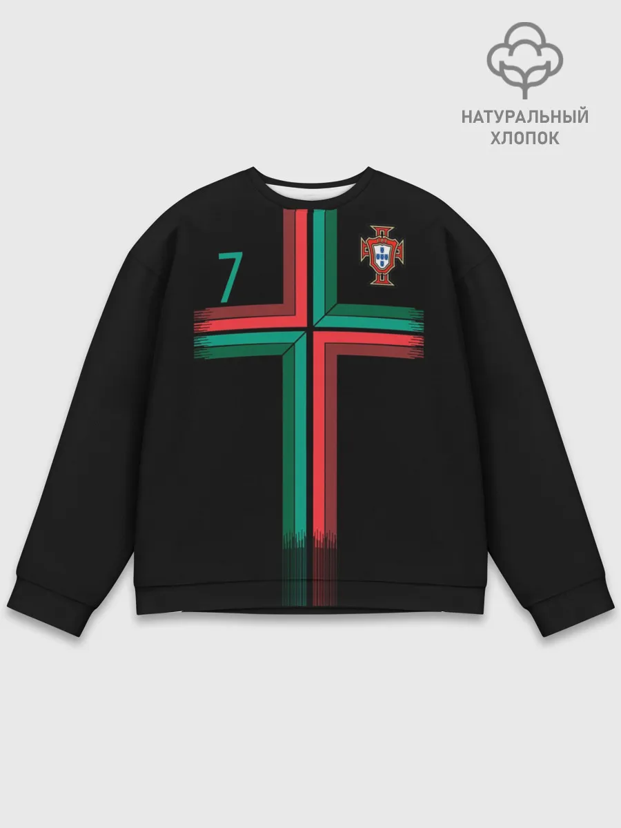 Мужской свитшот базовый / Роналду 2018 ЧМ Альтернативная
