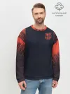 Мужской свитшот базовый / Barcelona Training 18-19