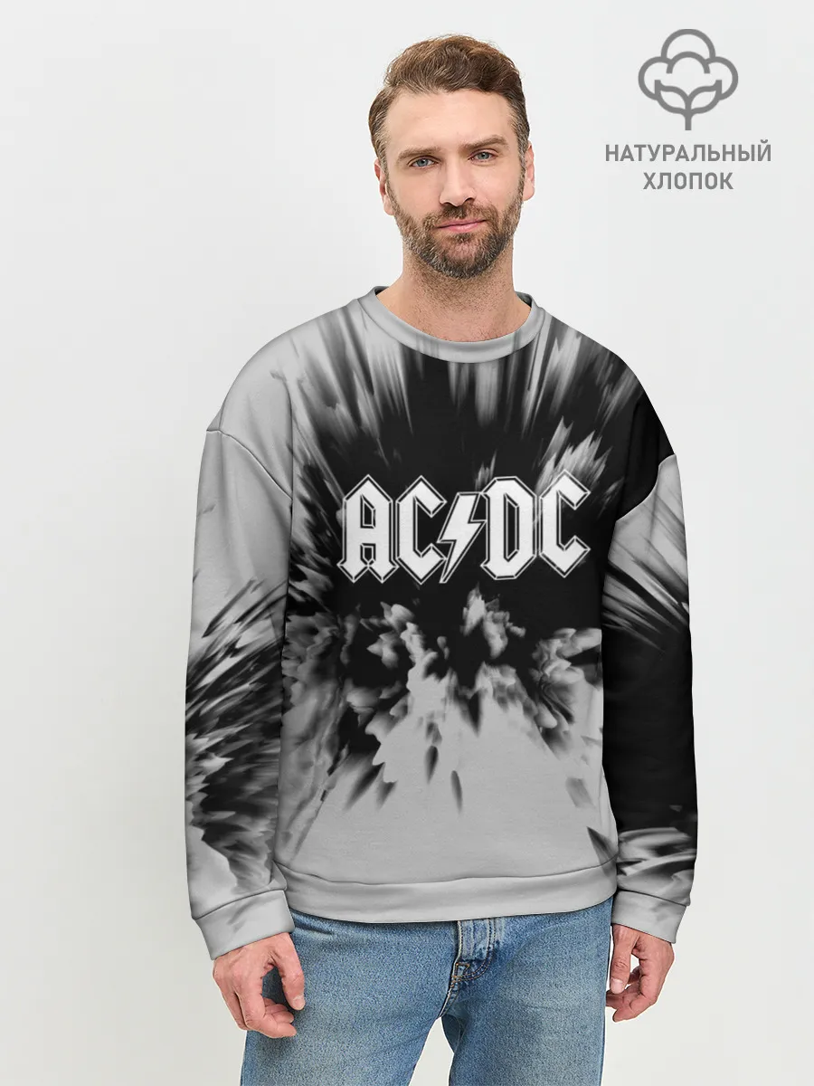 Мужской свитшот базовый / AC/DC