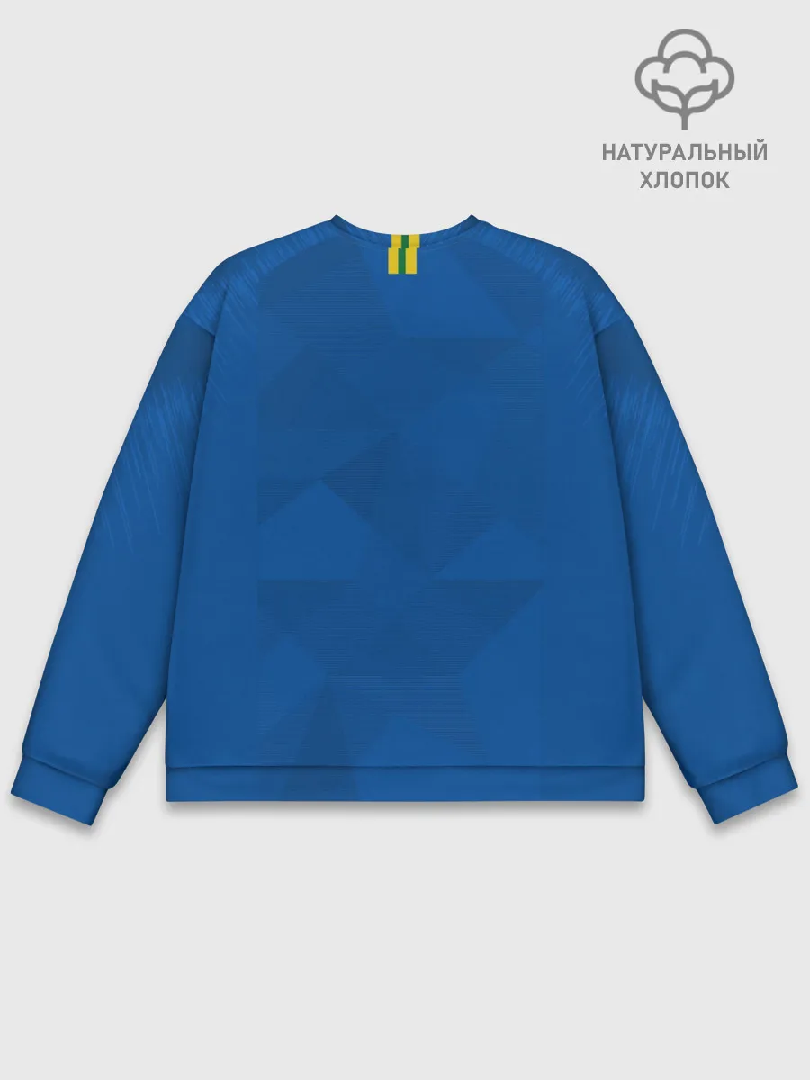 Мужской свитшот базовый / Бразилия 2018 гостевая