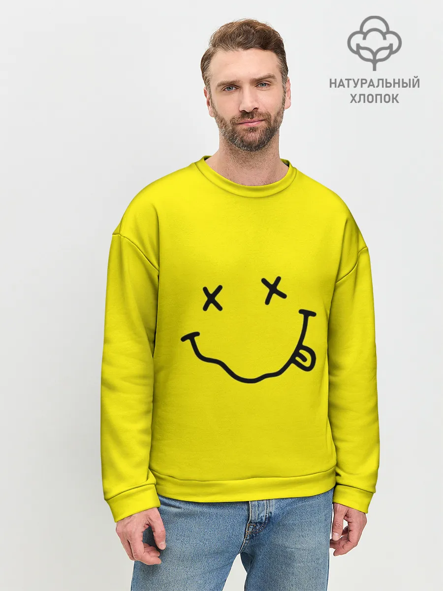 Мужской свитшот базовый / Nirvana