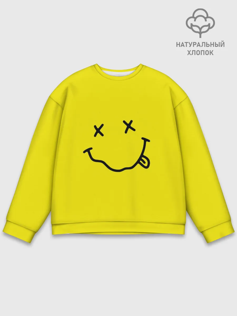 Мужской свитшот базовый / Nirvana