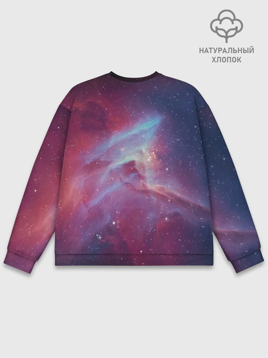 Мужской свитшот базовый / Космос
