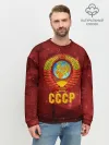 Мужской свитшот базовый / СССР Abstract Polygons