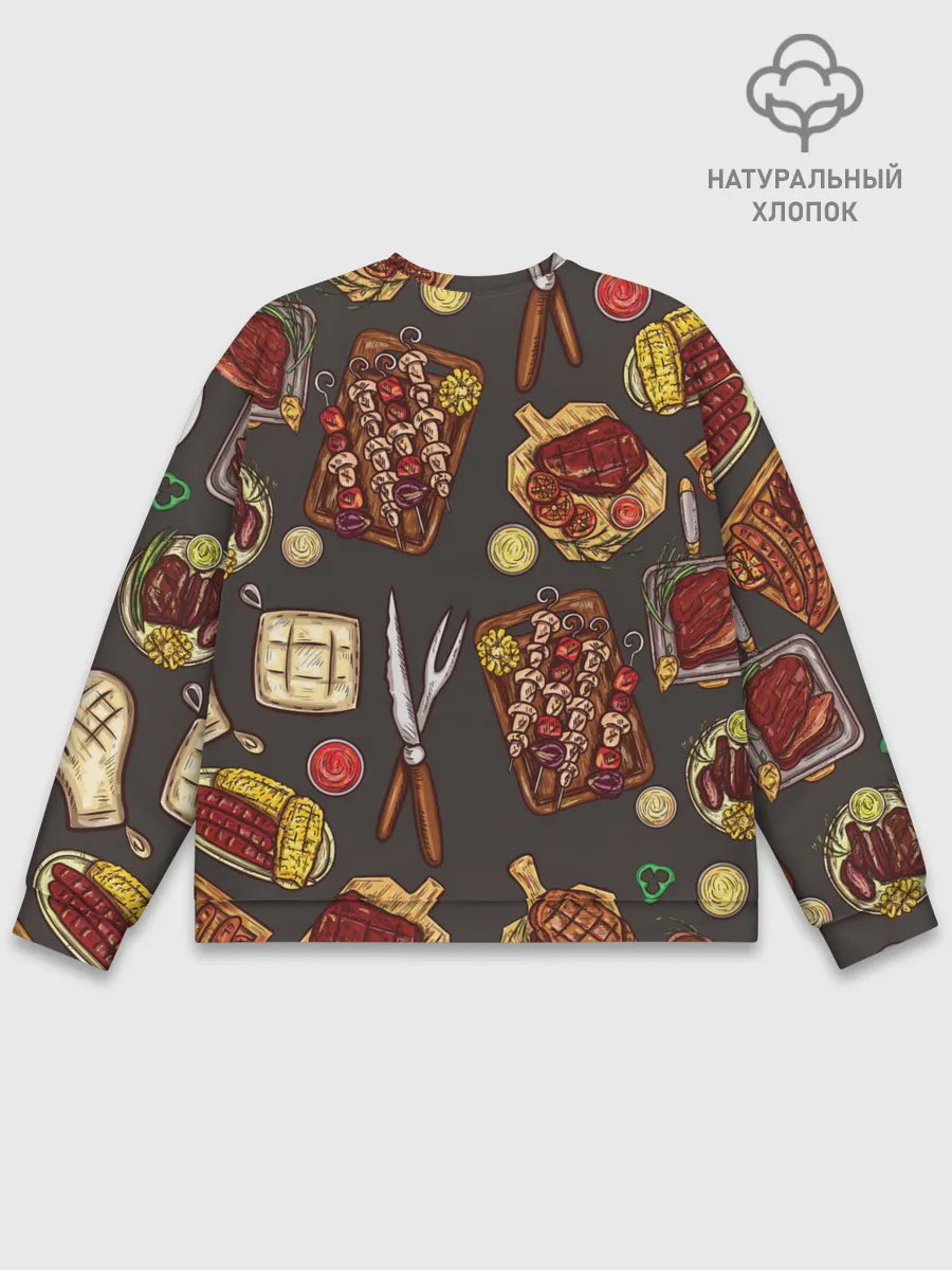 Мужской свитшот базовый / Вкуснятина
