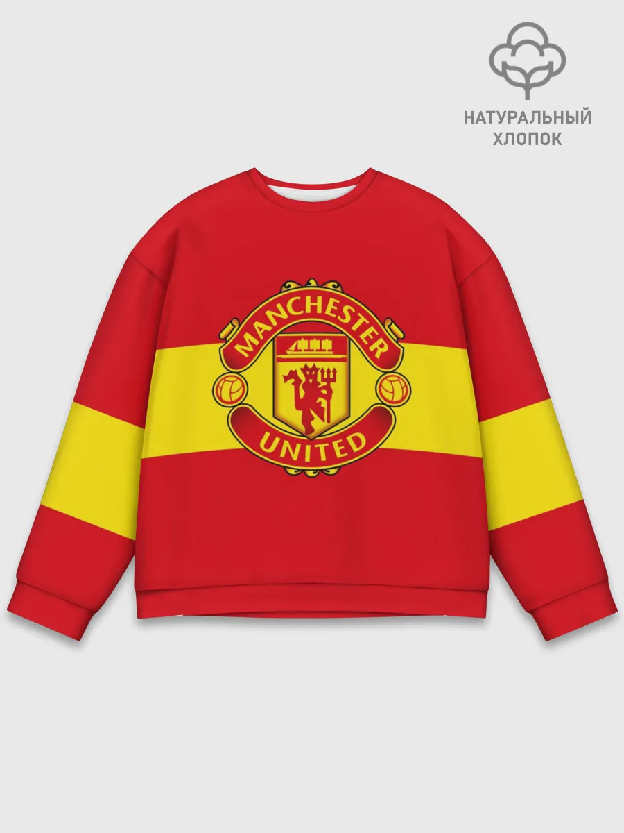 Мужской свитшот базовый / Манчестер Юнайтед ФК
