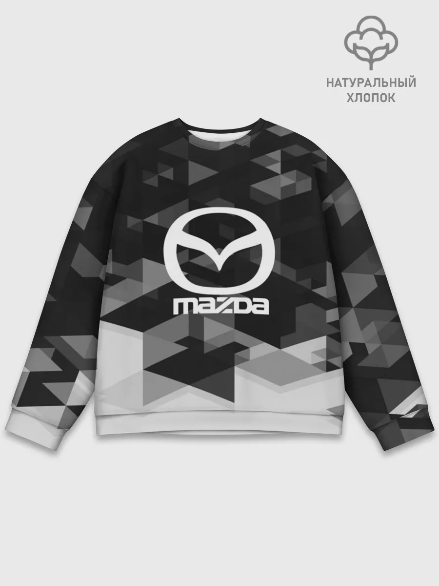 Мужской свитшот базовый / Mazda sport geometry
