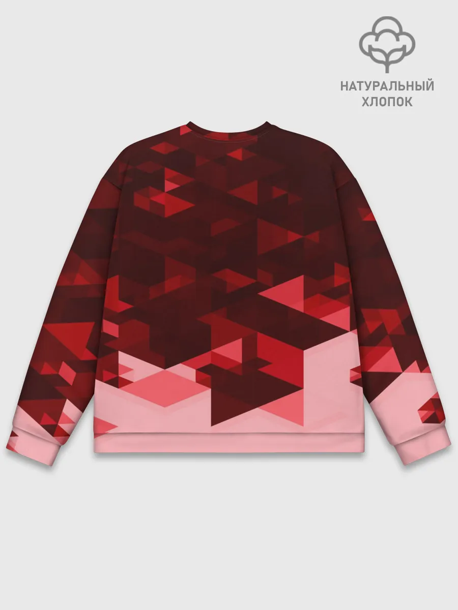 Мужской свитшот базовый / Manchester United Abstract