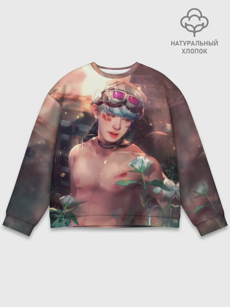 Мужской свитшот базовый / Wonho_3