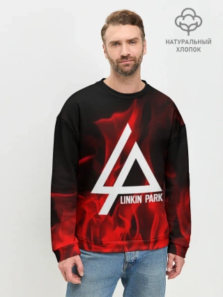 Мужской свитшот базовый / Linkin park