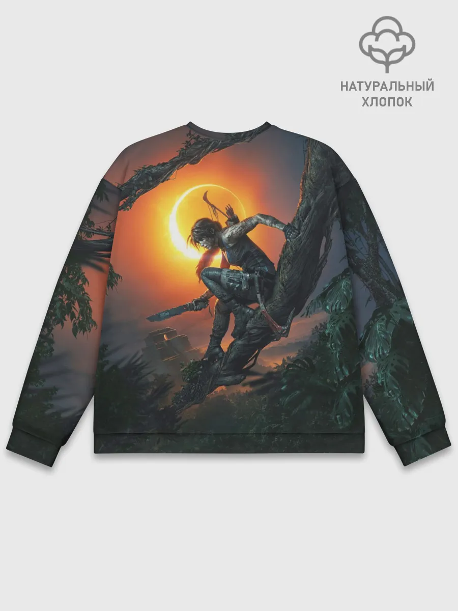 Мужской свитшот базовый / Shadow of the Tomb Raider