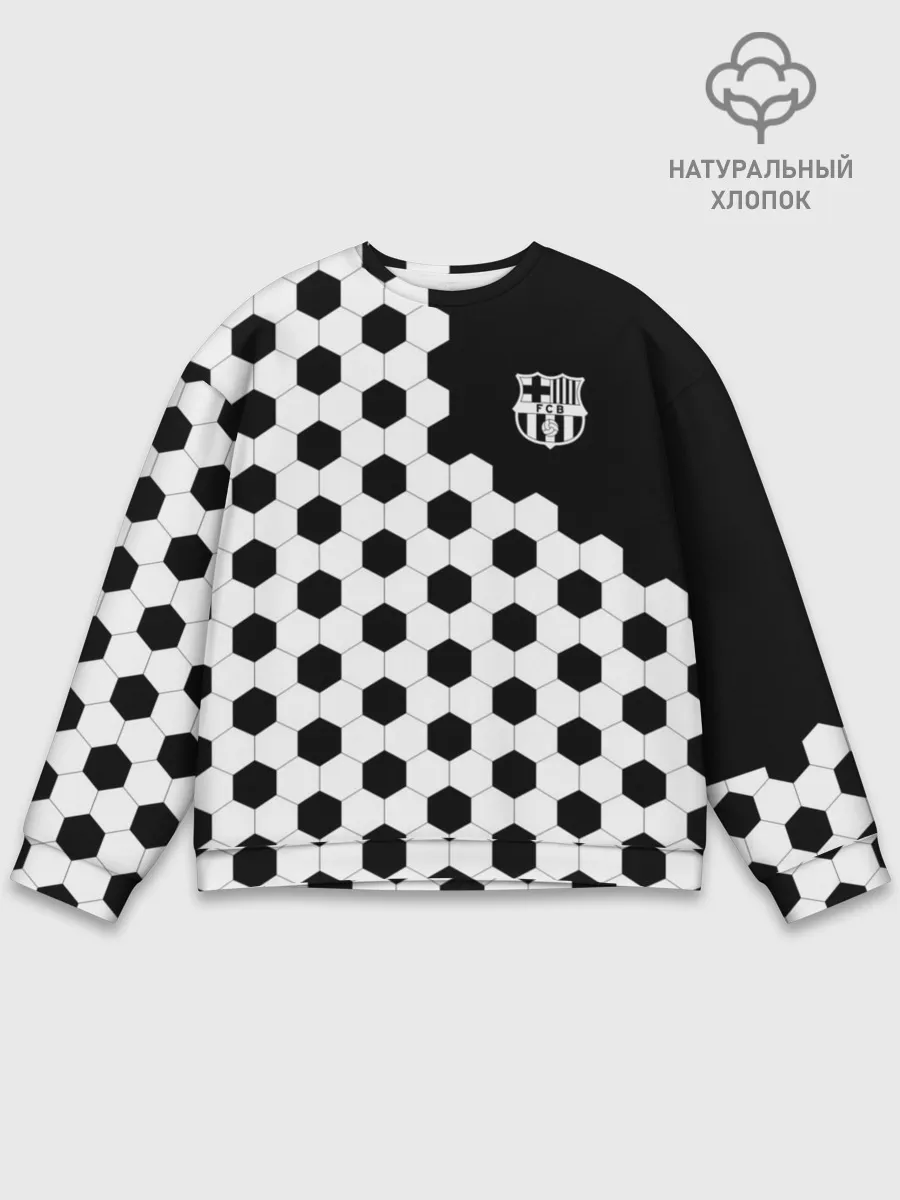 Мужской свитшот базовый / FC Barcelona