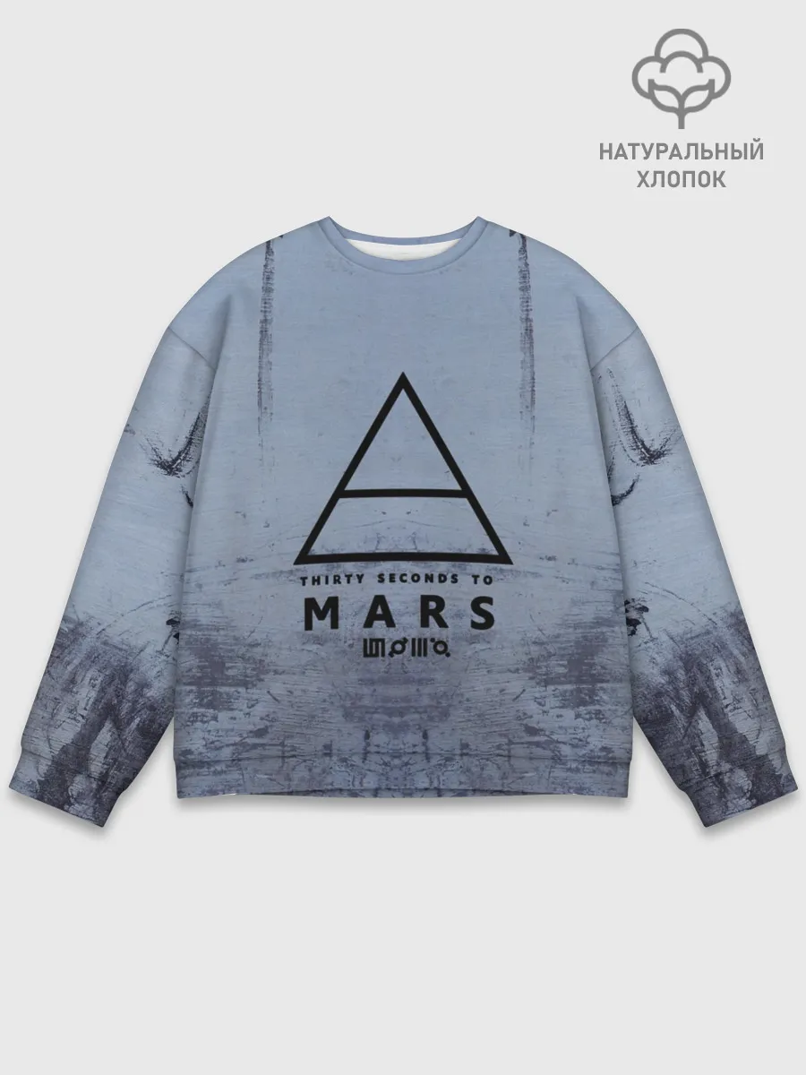 Мужской свитшот базовый / 30 Seconds to Mars