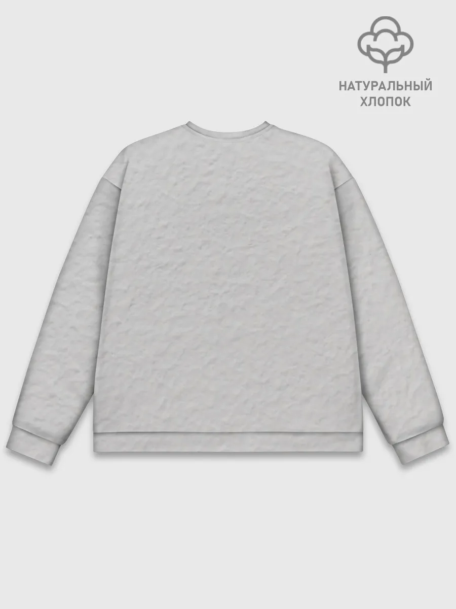 Мужской свитшот базовый / НЕ ПРИСЛОНЯТЬСЯ