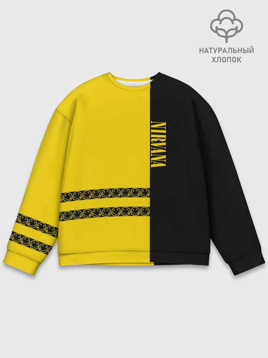 Мужской свитшот базовый / Nirvana