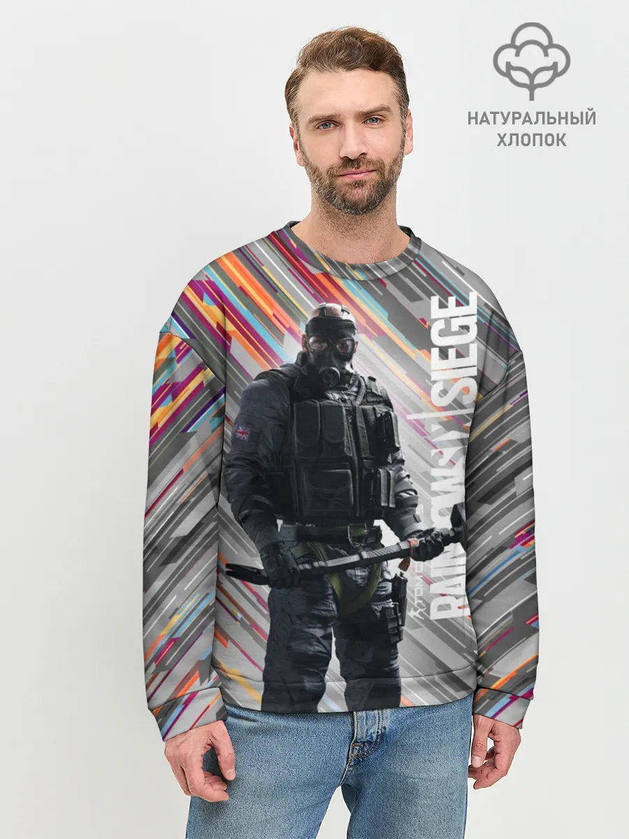 Мужской свитшот базовый / Rainbow Six Siege