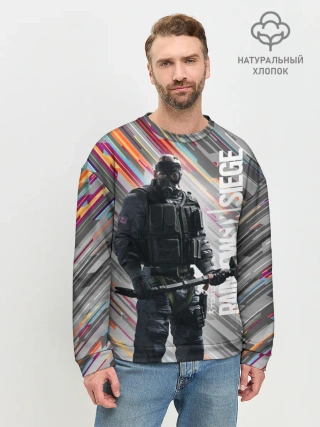Мужской свитшот базовый / Rainbow Six Siege