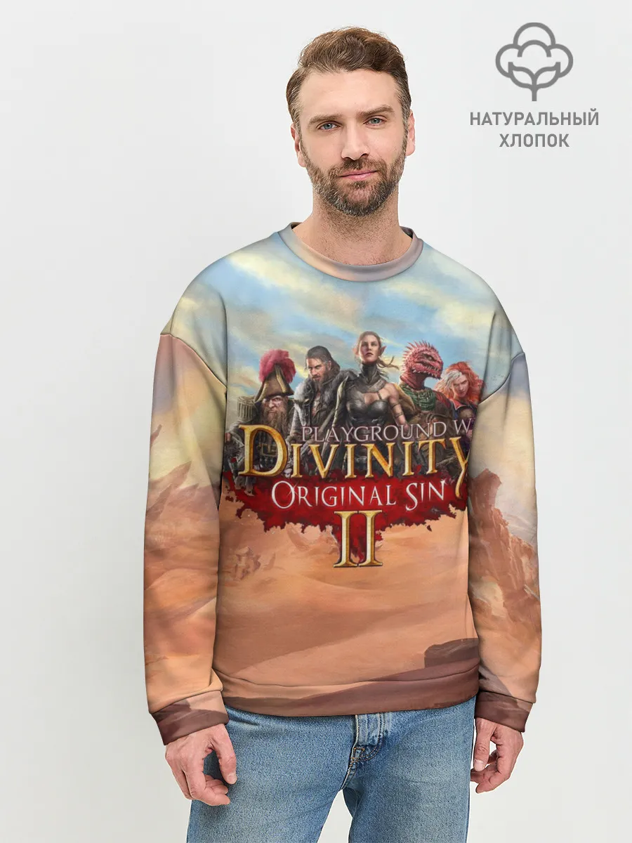 Мужской свитшот базовый / Divinity