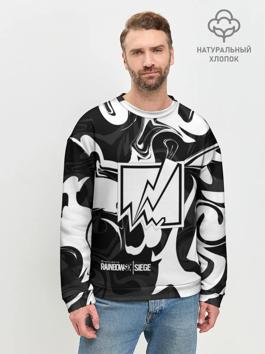 Мужской свитшот базовый / Rainbow six Siege