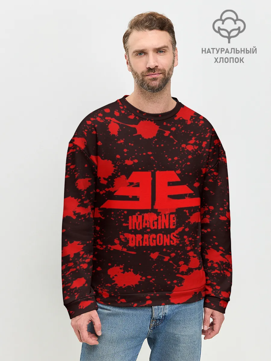 Мужской свитшот базовый / IMAGINE DRAGONS