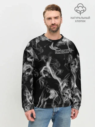 Мужской свитшот базовый / Minecraft