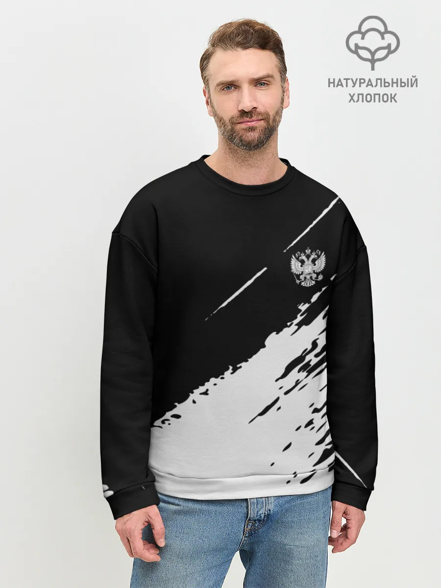 Мужской свитшот базовый / Russia sport