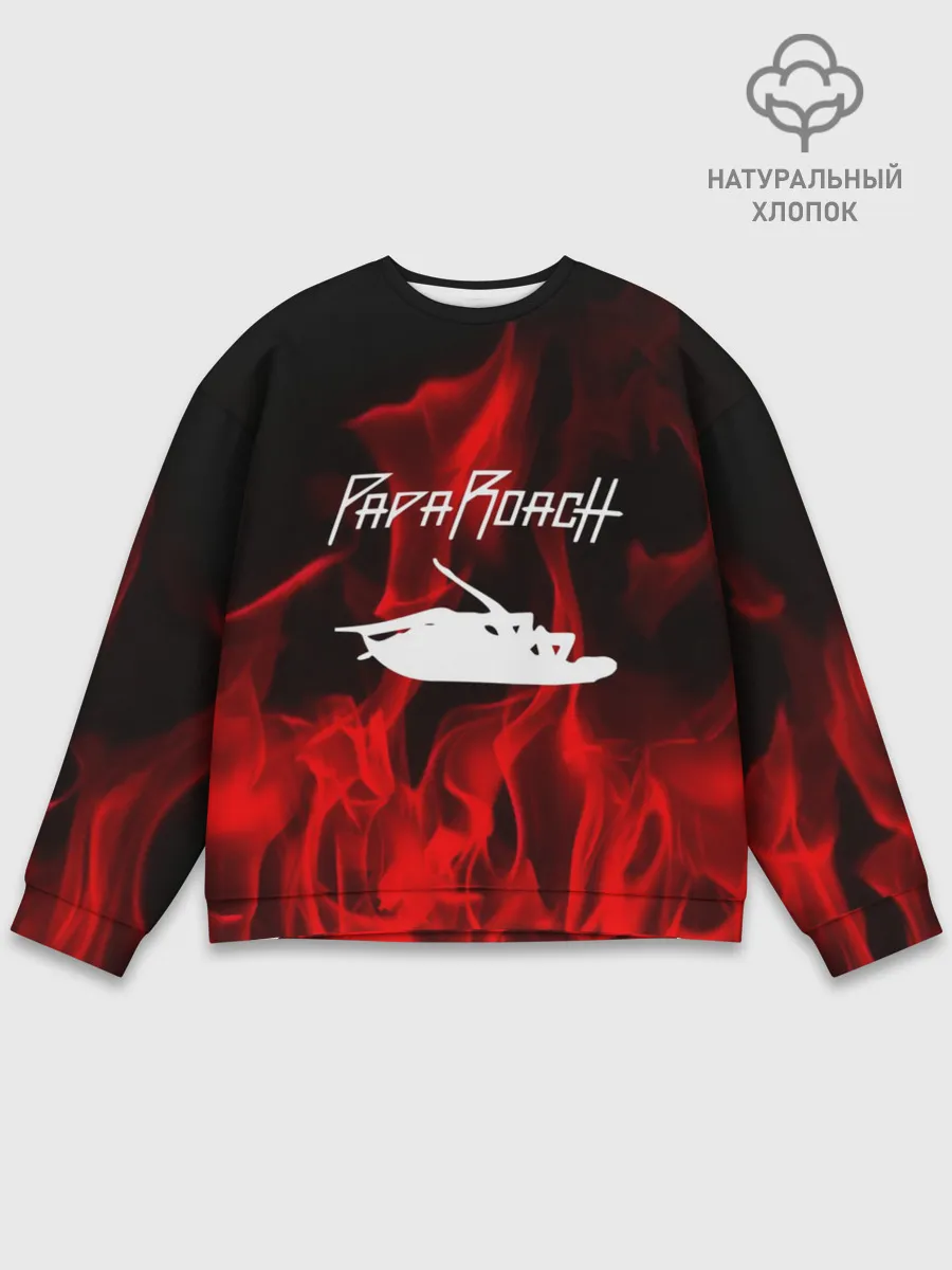 Мужской свитшот базовый / Papa Roach