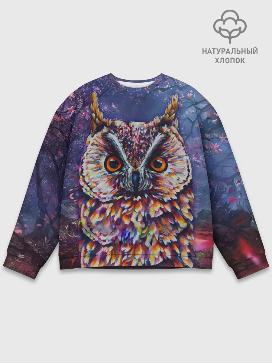 Мужской свитшот базовый / Сова